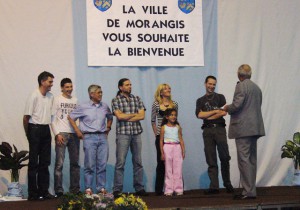 22.06.2007 | Sélection 2007 pour la remise des récompenses du CMOM : 1er Kyu pour Pamela et Marc Angelosanto (ado !), la petite Célia pour son sérieux, Pamela et Marc pour 